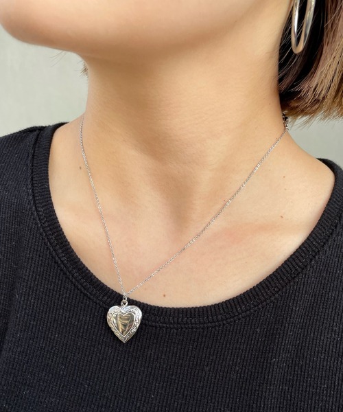 WHO'S WHO gallery（フーズフーギャラリー）の「ロケットペンダント（ネックレス・レディース・シルバー/シルバー系・FREE）」の2枚目の写真