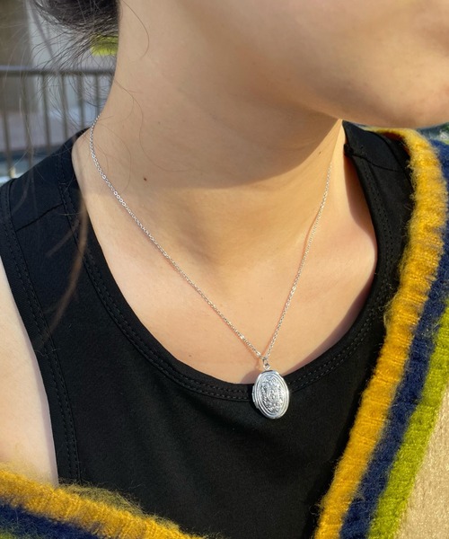 WHO'S WHO gallery（フーズフーギャラリー）の「ロケットペンダント（ネックレス・レディース・シルバー/シルバー系・FREE）」の3枚目の写真