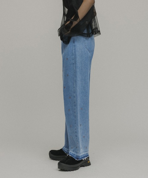 M TO R（ムウトアール）の「［PANTS］BIJOU STRAIGHT DENIM