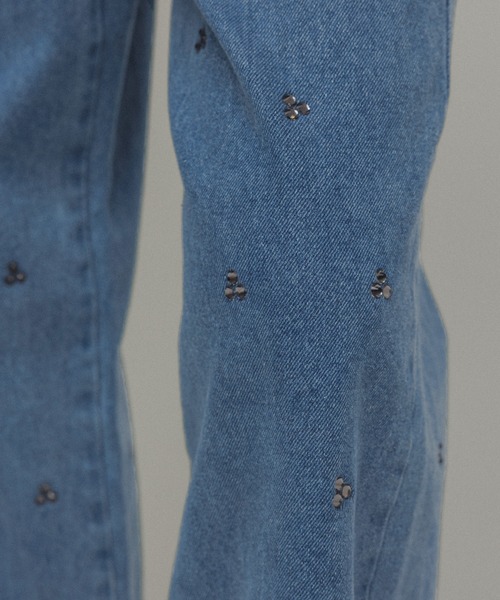 M TO R（ムウトアール）の「［PANTS］BIJOU STRAIGHT DENIM