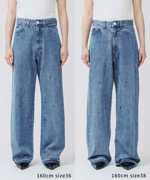 M TO R（ムウトアール）の「［PANTS］BIJOU STRAIGHT DENIM