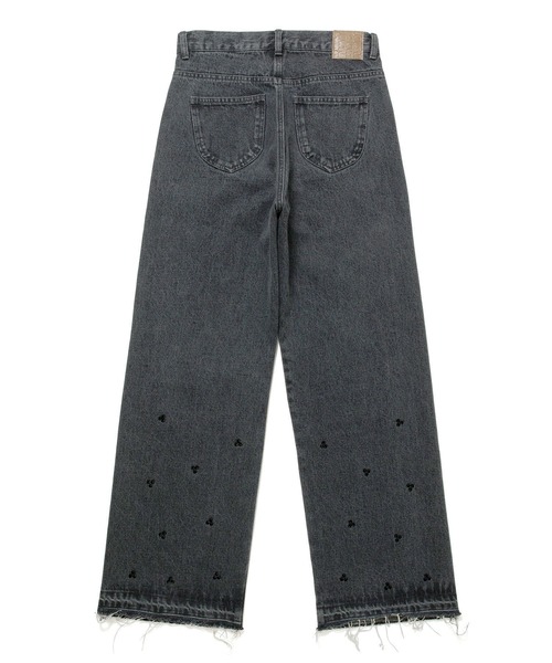 タグ付き UND BIJOU STRAIGHT DENIM PANTS Ameri（アメリ）の「UND BIJOU STRAIGHT DENIM PANTS（デニム
