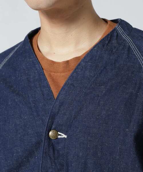 CAL O LINE(キャルオーライン)の「CAL O LINE /キャルオーライン ENGINEERS JACKET エンジニアーズジャケット(デニムジャケット・メンズ・ブルー・M/L/XL)」の10枚目の写真