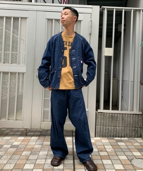 CAL O LINE(キャルオーライン)の「CAL O LINE /キャルオーライン ENGINEERS JACKET エンジニアーズジャケット(デニムジャケット・メンズ・ブルー・M/L/XL)」の6枚目の写真