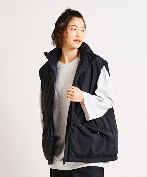 JACKROSE（ジャックローズ）の「JE-ボリューム.ベスト（ダウンベスト・メンズ・ブラック/ベージュ・M/L）」の15枚目の写真