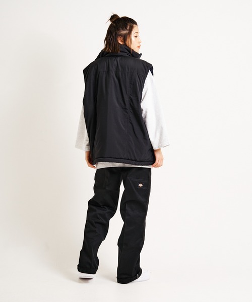 JACKROSE（ジャックローズ）の「JE-ボリューム.ベスト（ダウンベスト・メンズ・ブラック/ベージュ・M/L）」の12枚目の写真