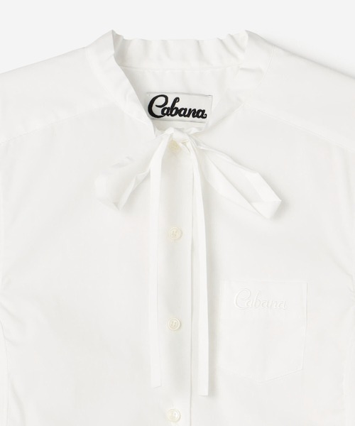 Cabana（カバナ）の「Cabana |  ロングテール長袖シャツ WOMEN（シャツ/ブラウス・レディース・ホワイト・FREE）」の9枚目の写真