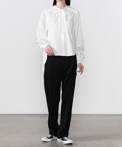 Cabana（カバナ）の「Cabana |  ロングテール長袖シャツ WOMEN（シャツ/ブラウス・レディース・ホワイト・FREE）」の3枚目の写真