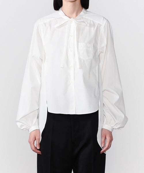 Cabana（カバナ）の「Cabana |  ロングテール長袖シャツ WOMEN（シャツ/ブラウス・レディース・ホワイト・FREE）」の4枚目の写真