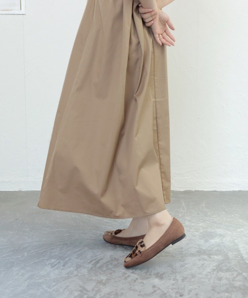 grandfleur（グランドフルール）の「フェイクファーのビット付きフラットローファーパンプス（ローファー・レディース・ブラック/ベージュ/グレイッシュベージュ・22.5cm/23.5cm/24.5cm/23.0cm/24.0cm）」の10枚目の写真