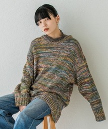 JEANASIS | MIXカラーグラデ－ションプルオーバー/169153(ニット/セーター)