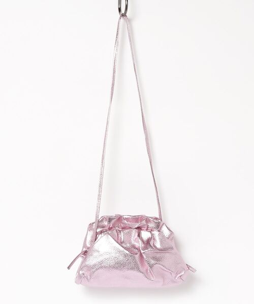 WC（ダブル シー）の「メタリックガマグチショルダー（ショルダーバッグ・レディース・ピンク/シルバー・FREE）」の21枚目の写真