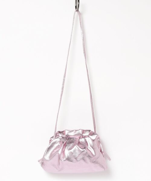 WC（ダブル シー）の「メタリックガマグチショルダー（ショルダーバッグ・レディース・ピンク/シルバー・FREE）」の22枚目の写真