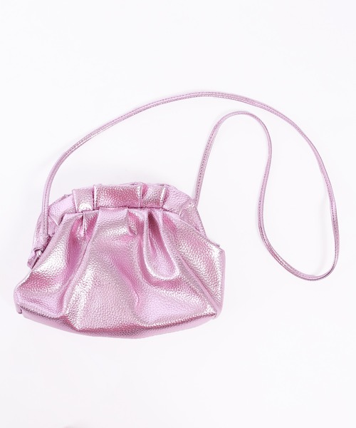 WC（ダブル シー）の「メタリックガマグチショルダー（ショルダーバッグ・レディース・ピンク/シルバー・FREE）」の12枚目の写真