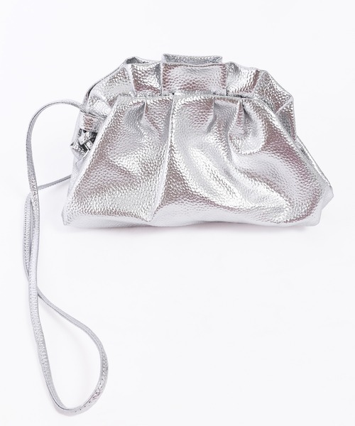 WC（ダブル シー）の「メタリックガマグチショルダー（ショルダーバッグ・レディース・ピンク/シルバー・FREE）」の14枚目の写真