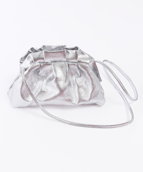 WC（ダブル シー）の「メタリックガマグチショルダー（ショルダーバッグ・レディース・ピンク/シルバー・FREE）」の16枚目の写真