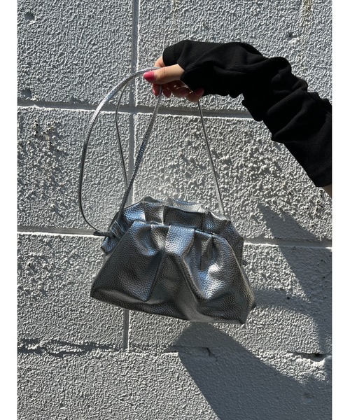 WC（ダブル シー）の「メタリックガマグチショルダー（ショルダーバッグ・レディース・ピンク/シルバー・FREE）」の10枚目の写真