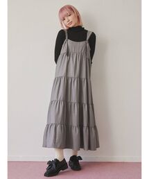 merry jenny | knot strapティアードワンピース(ワンピース)