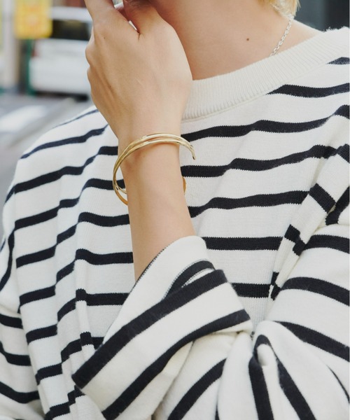 Auntie Rosa Holiday(アンティローザホリデー)の「ツインラインバングル(バングル/リストバンド・レディース・シルバー/ゴールド・FREE)」の10枚目の写真