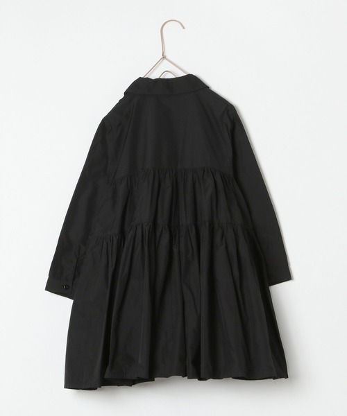 LOWRYS FARM（ローリーズファーム）の「ティアードマエアキワンピース　170627（ワンピース・キッズ・ブラック/グリーン・110cm/120cm/130cm/140cm/150cm）」の9枚目の写真