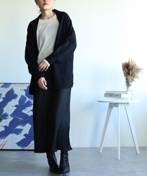 シンプルチュニックトッパー カーディガン