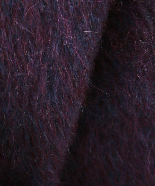 TELA（テラ）の「【TELA /テラ】モヘアクルーKN：ニット（ニット/セーター・レディース・パープル・LARGE）」の9枚目の写真