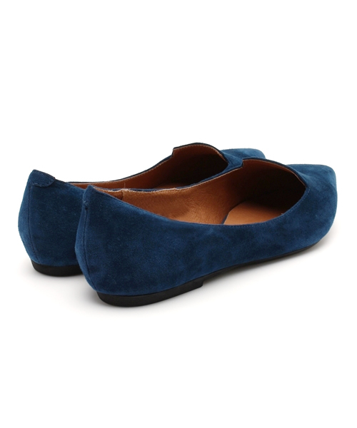 Jeffrey Campbell（ジェフリーキャンベル）の「スエードポインテッドフラットシューズ（バレエシューズ・レディース・ブラック/ブルー/オレンジ/グリーン/ワイン・37/36/38/39/35）」の8枚目の写真