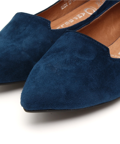 Jeffrey Campbell（ジェフリーキャンベル）の「スエードポインテッドフラットシューズ（バレエシューズ・レディース・ブラック/ブルー/オレンジ/グリーン/ワイン・37/36/38/39/35）」の9枚目の写真