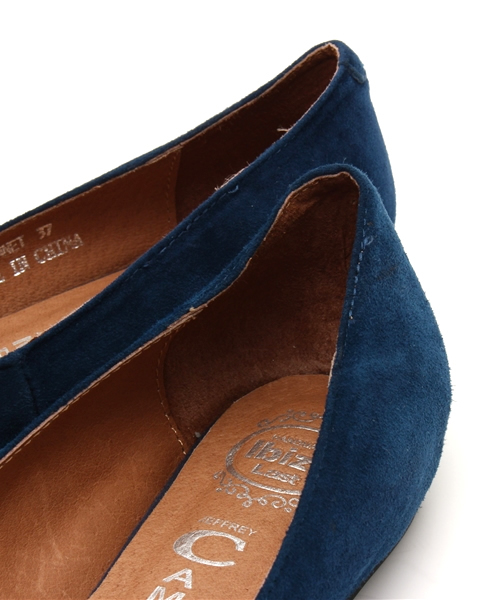 Jeffrey Campbell（ジェフリーキャンベル）の「スエードポインテッドフラットシューズ（バレエシューズ・レディース・ブラック/ブルー/オレンジ/グリーン/ワイン・37/36/38/39/35）」の10枚目の写真