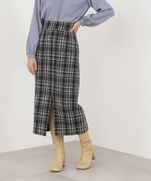 N.(N. Natural Beauty Basic) | 【横田ひかるさん着用】【S Size Line】◆ロービングツイードタイトスカート(スカート)