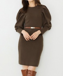 AMBIENT（アンビエント）の「タックボリュームスリーブ2ウェイニットワンピース（ワンピース・レディース）」