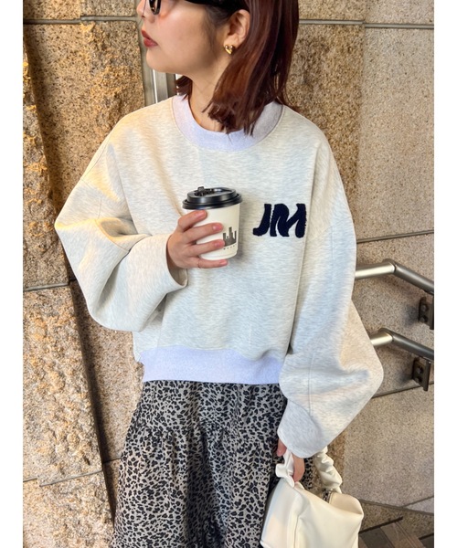 JUMELLE（ジュメロ）の「コクーンカットスウェット（スウェット・レディース・ブラック/アイボリー・FREE）」の19枚目の写真