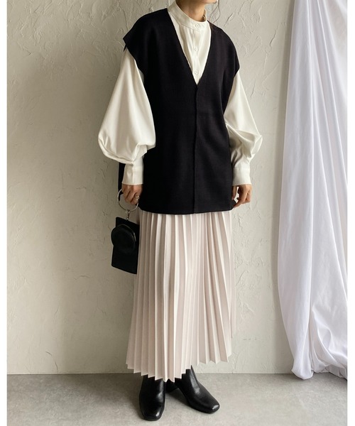 セットアップ ニット フード パンツ カシミヤ 展開♪ セール】タートルネックトップス ロングパンツ ニット