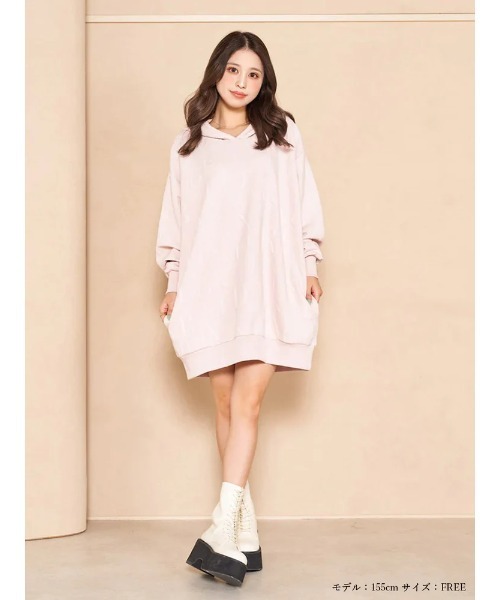 Darich（ダーリッチ）の「ランダムDARLINGフーディー（パーカー・レディース・ホワイト/ブラック/ピンク・FREE）」の11枚目の写真