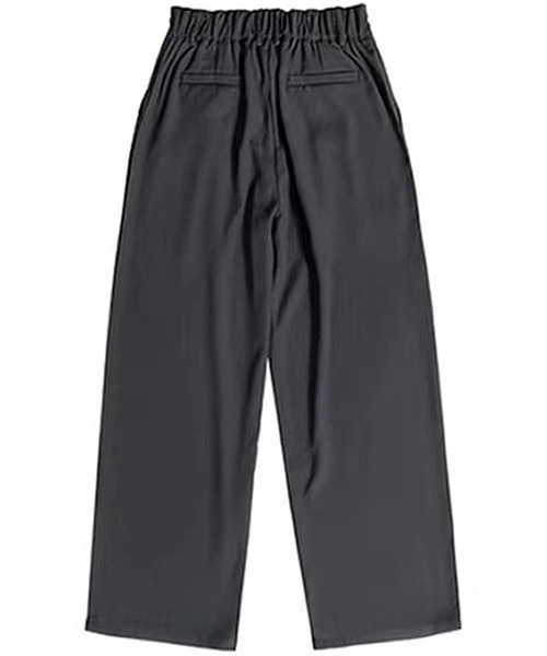 ROOPTOKYO(ループトウキョウ)の「▲2tuck straight wide slack ストレートシルエット ワイドスラックス(スラックス・メンズ・ダークブラウン/ナチュラル/ブラック/チャコール・S/M/L/XL)」の10枚目の写真