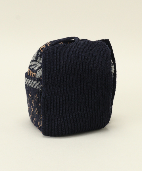 HIGHLAND 2000(ハイランドトゥーサウザンド)の「【HIGHLAND 2000 / ハイランド 2000】Nordic Flight Cap(キャップ・メンズ・ブラウン/ネイビー・FREE)」の4枚目の写真