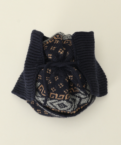 HIGHLAND 2000(ハイランドトゥーサウザンド)の「【HIGHLAND 2000 / ハイランド 2000】Nordic Flight Cap(キャップ・メンズ・ブラウン/ネイビー・FREE)」の6枚目の写真