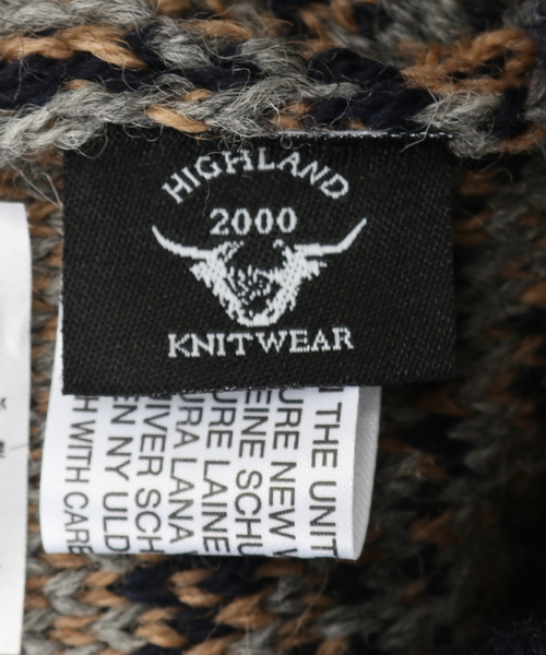 HIGHLAND 2000(ハイランドトゥーサウザンド)の「【HIGHLAND 2000 / ハイランド 2000】Nordic Flight Cap(キャップ・メンズ・ブラウン/ネイビー・FREE)」の11枚目の写真