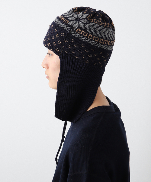 HIGHLAND 2000(ハイランドトゥーサウザンド)の「【HIGHLAND 2000 / ハイランド 2000】Nordic Flight Cap(キャップ・メンズ・ブラウン/ネイビー・FREE)」の15枚目の写真