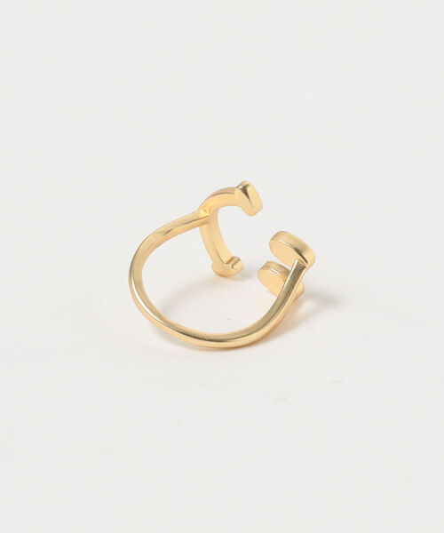 BEAMS BOY（ビームスボーイ）の「BEAMS BOY / 横向き スマイル リング マット（リング・レディース・シルバー/ゴールド・11/13）」の6枚目の写真