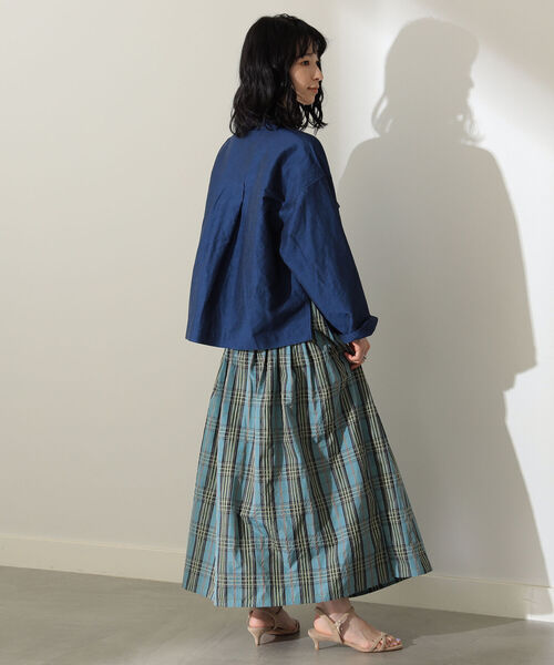 Bellfy ❤︎美品❤︎デミルクスビームス❤︎目黒さん着用タフタスカート Demi-Luxe BEAMS（デミルクス ビームス）の「Demi-Luxe BEAMS