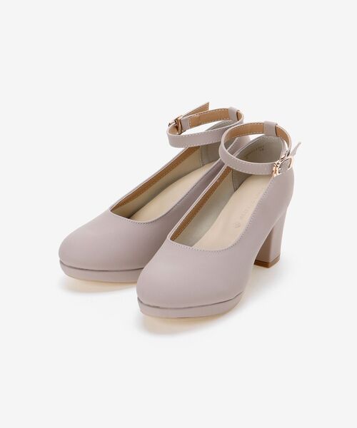 MAJESTIC LEGON（マジェスティックレゴン）の「ふかふかクリーミーパンプス（パンプス・レディース・ブラック/アイボリー/グレイッシュベージュ・SMALL/MEDIUM/LARGE/X-LARGE）」の3枚目の写真