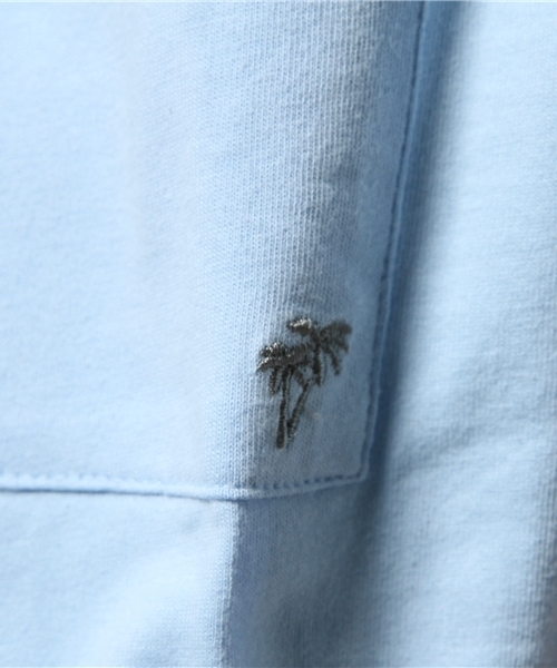 OUTLET(アウトレット)の「【CIAOPANIC TYPY】切替ポケットTシャツ(Tシャツ/カットソー・メンズ・サックスブルー・LARGE/SMALL/MEDIUM)」の9枚目の写真
