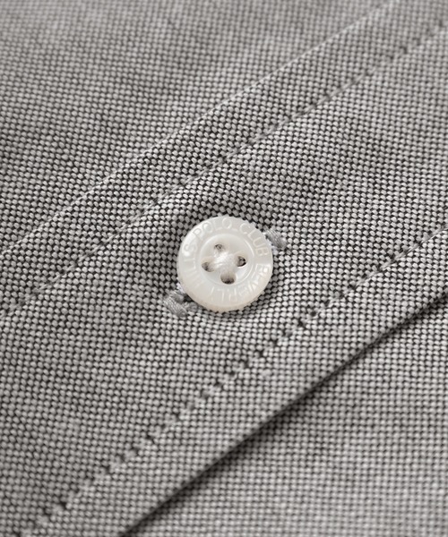 BEVERLY HILLS POLO CLUB（ビバリーヒルズポロクラブ）の「【BEVERLY HILLS POLO CLUB/ビバリーヒルズポロクラブ】ブランドロゴ ワンポイント刺繍 オックスフォード ボタンダウンシャツ/ストライプシャツ/ビッグシルエット（シャツ/ブラウス・メンズ・ミント/ストライプ/ホワイト/ライトグレー/ピンク/ライトブルー・M/L/XL）」の10枚目の写真