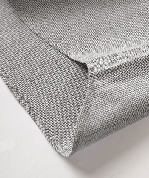 BEVERLY HILLS POLO CLUB（ビバリーヒルズポロクラブ）の「【BEVERLY HILLS POLO CLUB/ビバリーヒルズポロクラブ】ブランドロゴ ワンポイント刺繍 オックスフォード ボタンダウンシャツ/ストライプシャツ/ビッグシルエット（シャツ/ブラウス・メンズ・ミント/ストライプ/ホワイト/ライトグレー/ピンク/ライトブルー・M/L/XL）」の12枚目の写真