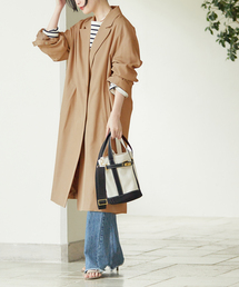 journal standard L'essage | ビスコースツイルロングコート(その他アウター)
