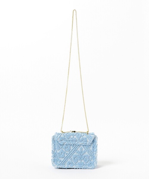 Ray BEAMS（レイビームス）の「KASSIOPEA × Ray BEAMS / 別注 ミニ バッグ（ショルダーバッグ・レディース・ライトブルー/その他・ONE SIZE）」の10枚目の写真