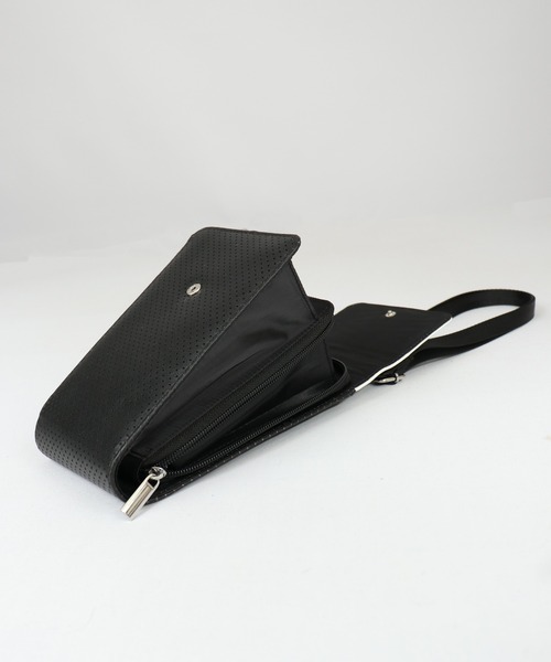 CECIL McBEE（セシルマクビー）の「CECIL McBEE bon voyage お財布ショルダー（ショルダーバッグ・レディース・ブラック/ホワイト/ピンク/ベージュ・F）」の7枚目の写真