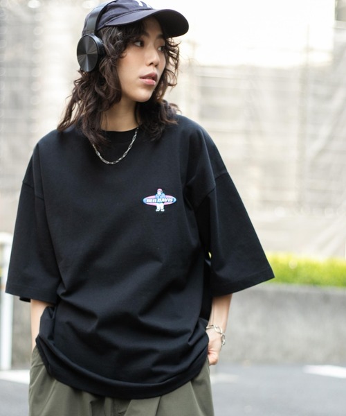 BEN DAVIS（ベンデイビス）の「∴WEGO/【一部店限定】別注ベンデイビスワンポイントT（Tシャツ/カットソー・メンズ・ホワイト/ブラック/グレー/ブルー/ダークグリーン・MEDIUM/LARGE）」の3枚目の写真