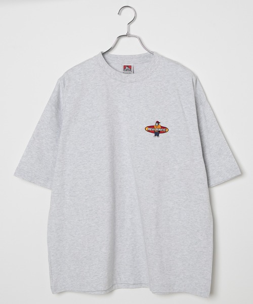 BEN DAVIS（ベンデイビス）の「∴WEGO/【一部店限定】別注ベンデイビスワンポイントT（Tシャツ/カットソー・メンズ・ホワイト/ブラック/グレー/ブルー/ダークグリーン・MEDIUM/LARGE）」の21枚目の写真